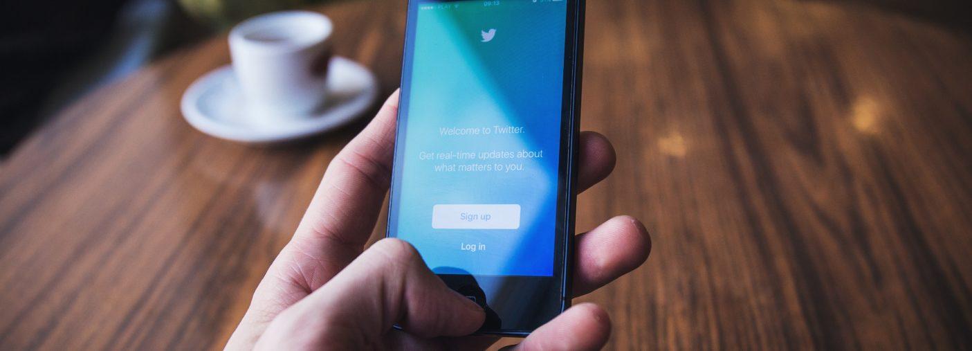 Twitter: Aanmelden